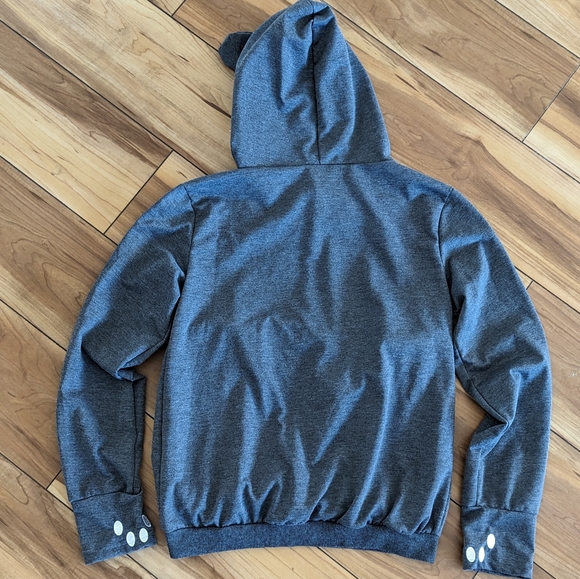 Cat Carrying Hoodie [M] - Picture 7 of 7